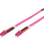 Digitus Fiber Optic Multimode | DK-2533-02-4 | Patch cord | Length 2 m | Erika violet