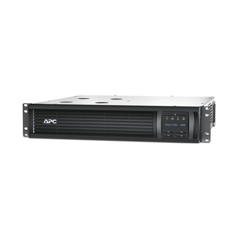 Schneider Electric APC Smart-UPS, 2U iekraušanai skapī, 230 V, 4x IEC C13 ligzdas, tīkla karte, AVR, LCD | SMT1500RMI2UNC | 1500 VA | 1000 W | 230 V