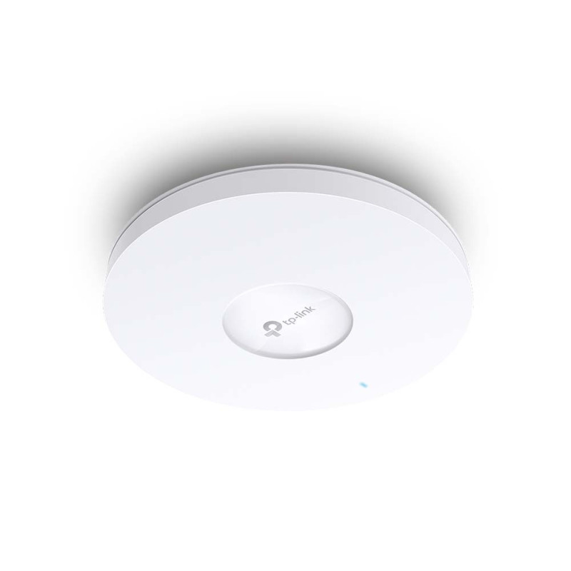 TP-LINK | TP-Link EAP620 AX1800 pārsega stiprināms WiFi 6 piekļuves punkts | EAP620 | 802.11ax | 1201+574 Mbit/s | 10/100/1000 Mbit/s | Ethernet LAN (RJ-45) pieslēgvietas 1 | MU-MIMO Jā | PoE in | Antenas tips iebūvētas