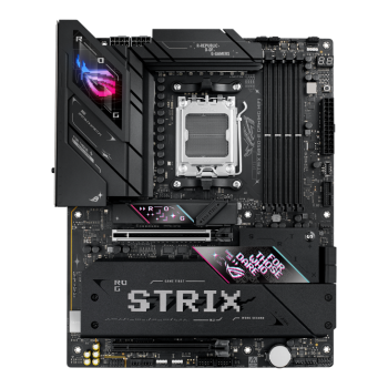Asus ROG STRIX B850-E GAMING WIFI | Procesoru saime AMD | Procesora ligzda AM5 | DDR5 | Atbalstītie cietā diska interfeisi SATA, M.2 | SATA savienotāju skaits 4