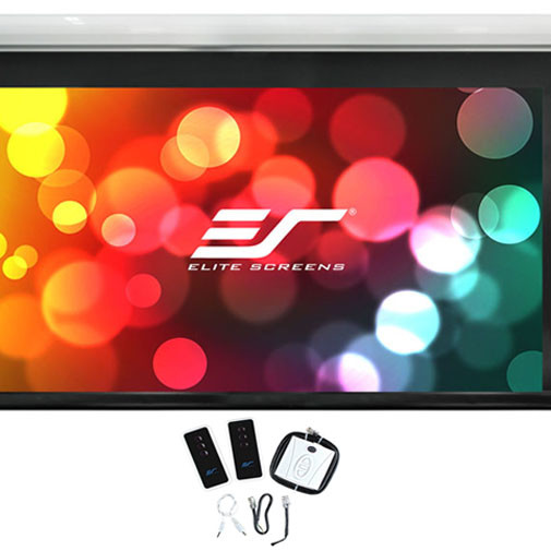 Elite Screens | Saker Series | SK135XHW-E6 | Diagonal 135 " | 16:9 | Viewable screen width (W) 299 cm | White