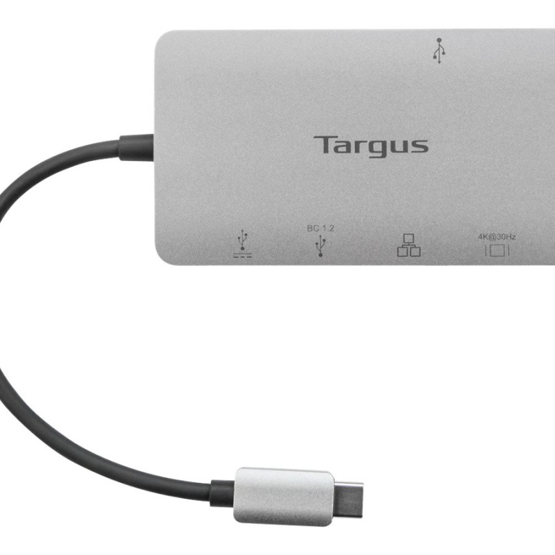 Targus | USB-C DP Alt Mode vienkanāla video 4K HDMI/VGA dokstacija ar 100W PD caurlaidību | DOCK419EUZ | VGA (D-Sub) portu skaits 1 | HDMI portu skaits 1