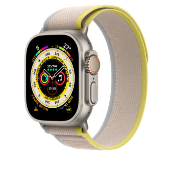 Apple | Trail Loop - S/M | 49 | Dzeltens/Smilškrāsas | Neilona | Siksna der 130–180 mm plaukstas locītavai