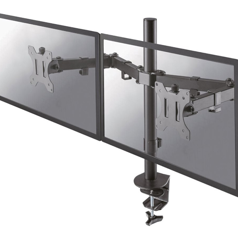 Neomounts Desk Mount | FPMA-D550DBLACK monitora roka | Regulējams augstums, rotācija, nolieksme, pagrieziens | 10–32 