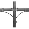 Neomounts Desk Mount | FPMA-D550DBLACK monitora roka | Regulējams augstums, rotācija, nolieksme, pagrieziens | 10–32 