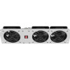 Lanberg Vertical Ventilation Panel 19" 3U for Rack three Fans 230V | AK-1506-S | Grey