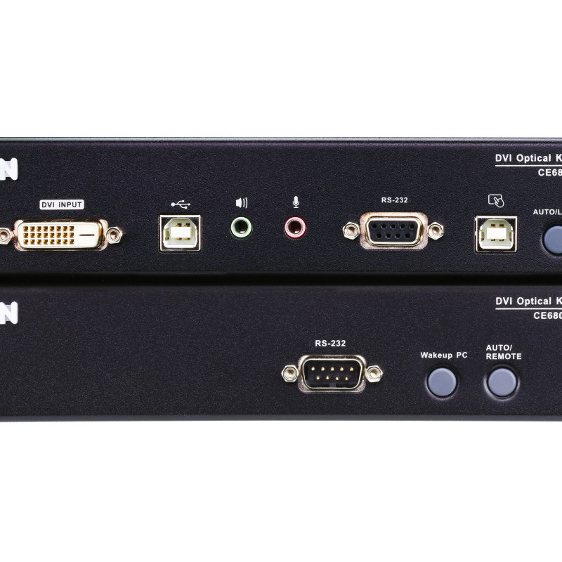 Aten | USB DVI optiskais KVM pagarinātājs | CE680 | 1920 x 1200 līdz 600 m
