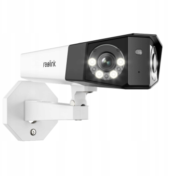 Reolink | Dubultā objektīva PoE drošības kamera ar 180° panorāmas skatu | Duo Series P750 | Bullet | 16 MP | 2.8mm/F1.6 | Power over Ethernet (PoE) | IP67 | H.265 | Micro SD, maks. 256 GB