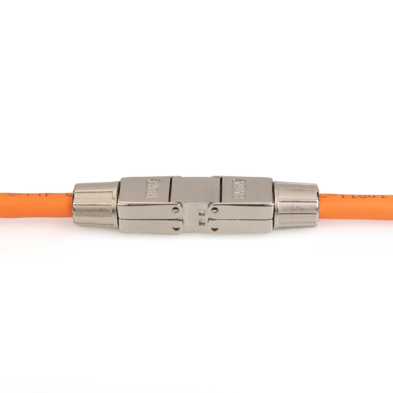 DN-93912 | Field Termination Coupler CAT 6A, 500 MHz for AWG 22-26, fully shielded with metal srew cap