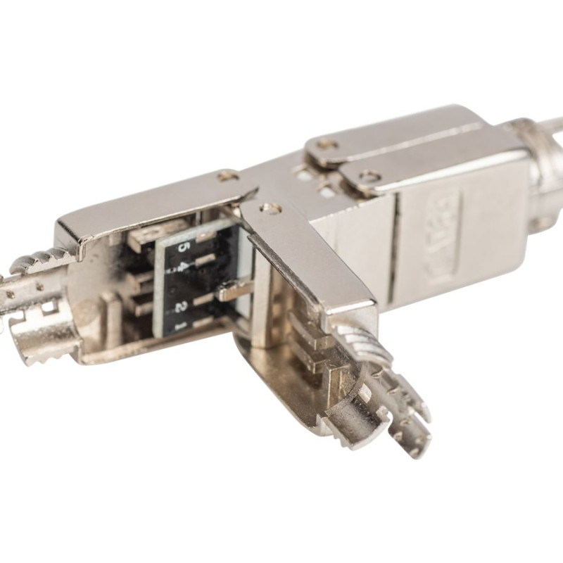 DN-93912 | Field Termination Coupler CAT 6A, 500 MHz for AWG 22-26, fully shielded with metal srew cap