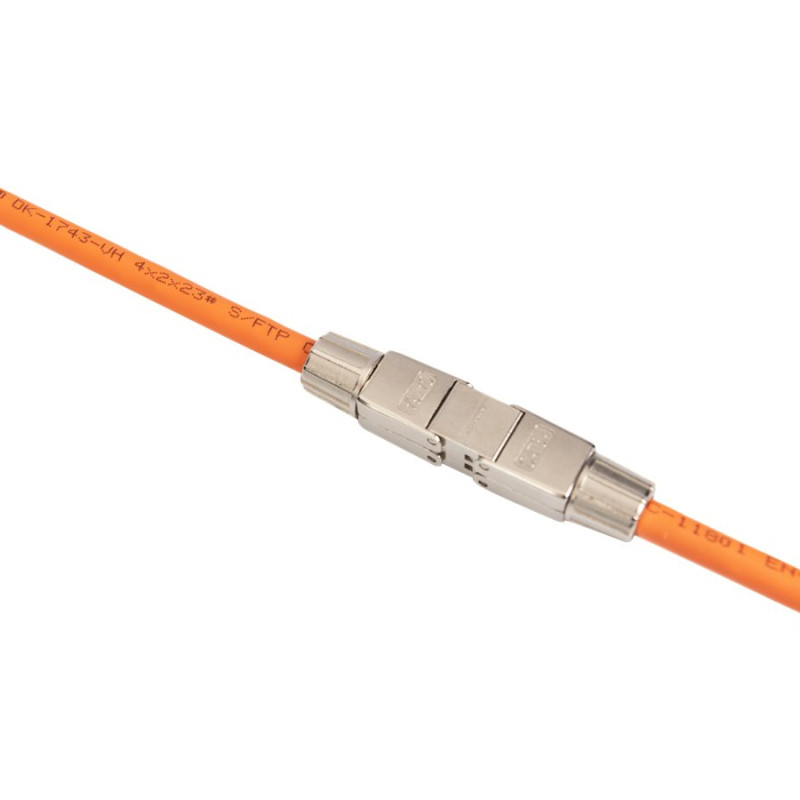 DN-93912 | Field Termination Coupler CAT 6A, 500 MHz for AWG 22-26, fully shielded with metal srew cap