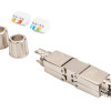 DN-93912 | Field Termination Coupler CAT 6A, 500 MHz for AWG 22-26, fully shielded with metal srew cap