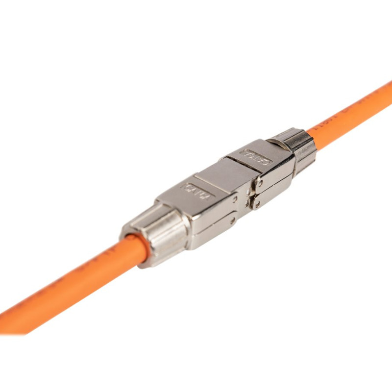 DN-93912 | Field Termination Coupler CAT 6A, 500 MHz for AWG 22-26, fully shielded with metal srew cap