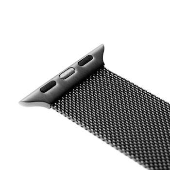 Fixed | Mesh Strap for Apple Watch 42/44/45/46/49mm | 42 mm, 44 mm, 45 mm, 46 mm, 49 mm | Black