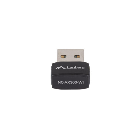 Lanberg USB adapteris bezvadu tīkla karte NC-AX300-WI AX300
