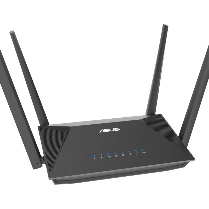 Asus | AX1800 AiMesh bezvadu maršrutētājs | RT-AX52 | 802.11ax | 10/100/1000 Mbit/s | Ethernet LAN (RJ-45) pieslēgvietas 3 | Mesh atbalsts Jā | MU-MIMO Nē | Bez mobila platjoslas | Antenas tips Ārējā