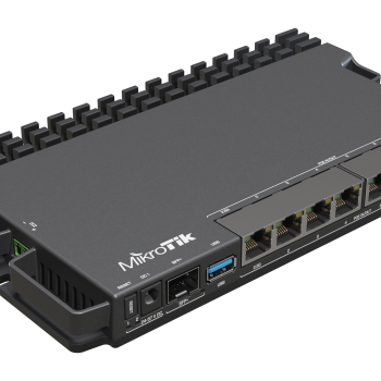 MikroTik | RouterBOARD | RB5009UPr+S+IN | Bez Wi‑Fi | 10/100/1000 Mbit/s | Ethernet LAN (RJ-45) porti 7 | Bez Mesh atbalsta | Bez MU‑MIMO | Bez mobilā platjoslas tīkla