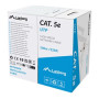 Lanberg | LAN kabelis CAT.5E UTP 100M Solid CU pelēks Fluke pārbaudīts | LCU5-12CU-0100-S