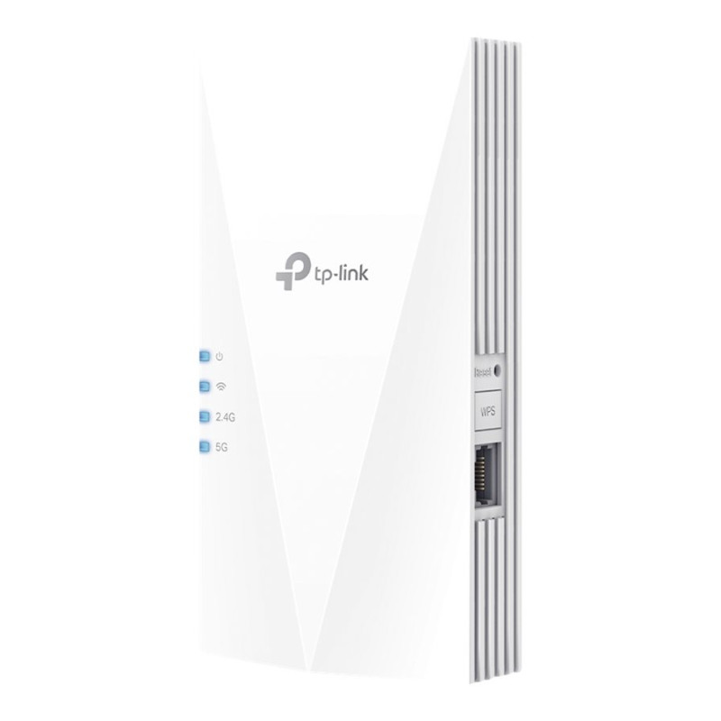 TP-LINK | AX1800 Wi-Fi 6 tīkla signāla pastiprinātājs | RE600X | 802.11ax | 2,4GHz/5GHz | Ethernet LAN (RJ-45) porti 1 | MU-MIMO Jā | bez PoE | Antenas tips 2xIekšējas