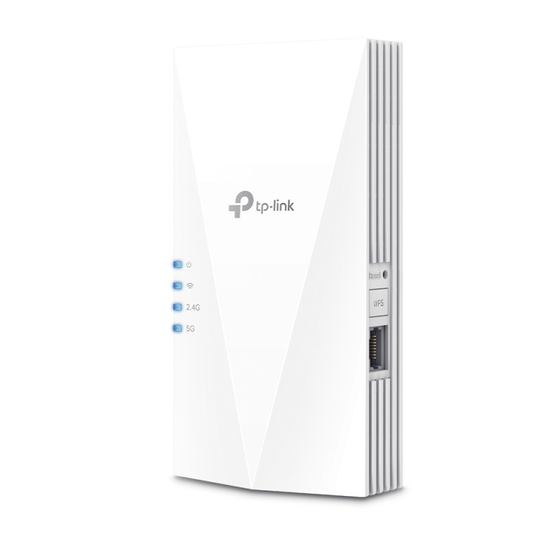 TP-LINK | AX1800 Wi-Fi 6 tīkla signāla pastiprinātājs | RE600X | 802.11ax | 2,4GHz/5GHz | Ethernet LAN (RJ-45) porti 1 | MU-MIMO Jā | bez PoE | Antenas tips 2xIekšējas
