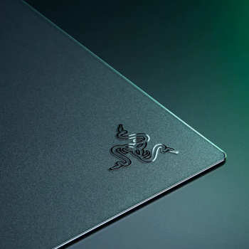 Razer Atlas Pro Ultra-Thin Glass spēļu peles paliktnis | Melns