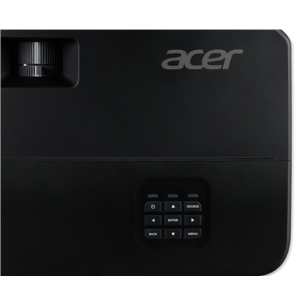 Acer | X1229HP | WUXGA (1920x1200) | 4800 ANSI lūmeni | Melns