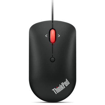 Lenovo | ThinkPad USB-C Wired Compact Mouse | USB-C | Raven black
