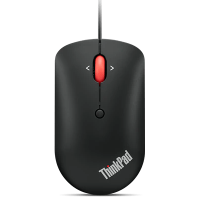 Lenovo | ThinkPad USB-C Wired Compact Mouse | USB-C | Raven black