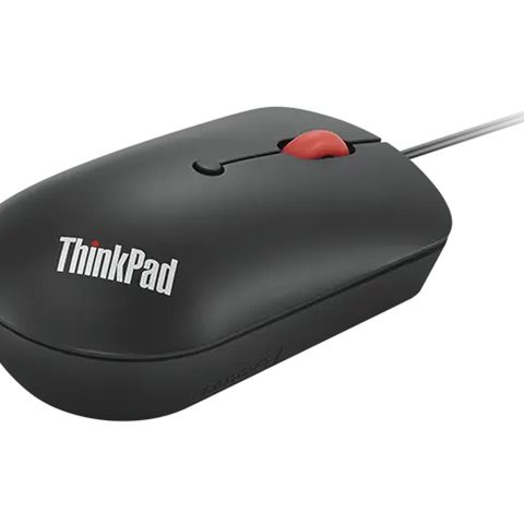 Lenovo | ThinkPad USB-C Wired Compact Mouse | USB-C | Raven black