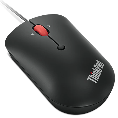 Lenovo | ThinkPad USB-C Wired Compact Mouse | USB-C | Raven black