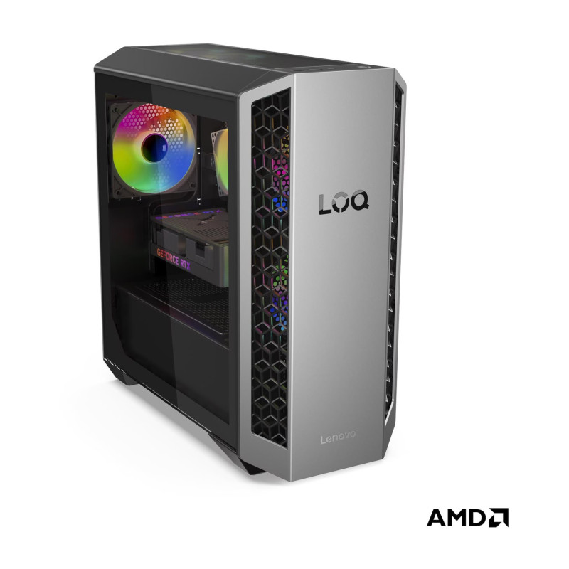 Lenovo LOQ | 26ADR10 | Datora galda korpuss | Tower | AMD Ryzen 7 | 8745HX | 16 GB | SODIMM DDR5 | NVIDIA GeForce RTX 5050 | Bez optiskā diska | Bez tastatūras | Windows 11 Home