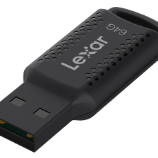 Lexar | USB zibatmiņa | JumpDrive V400 | 64 GB | USB 3.0 | Melna