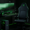 Razer ergonomisks spēļu krēsls ar elpojošu komfortu | Iskur V2 NewGen | Melns/Zaļš