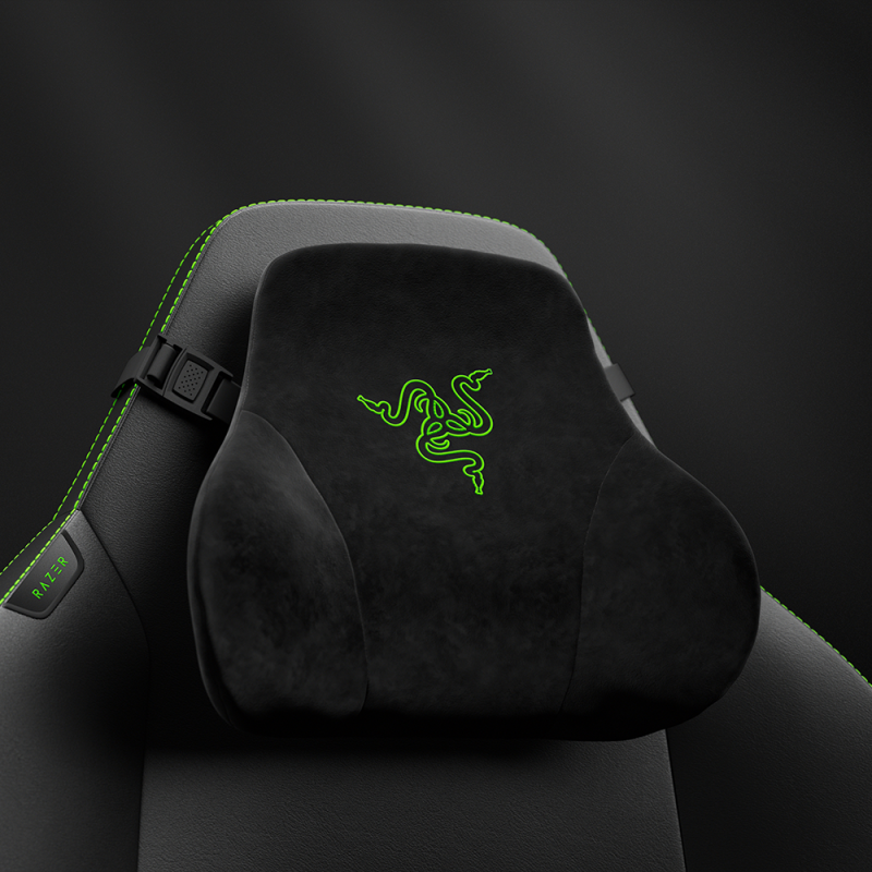 Razer ergonomisks spēļu krēsls ar elpojošu komfortu | Iskur V2 NewGen | Melns/Zaļš