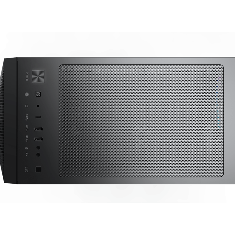 MSI MPG GUNGNIR 110R PC korpuss, Mid-Tower, USB 3.2, Melns | MSI | MPG GUNGNIR 110R | Melns | ATX