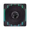Gamemax Case Fan | TORNADO T14 ARGB-R | Melns