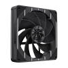 Gamemax Case Fan | TORNADO T14 ARGB-R | Melns
