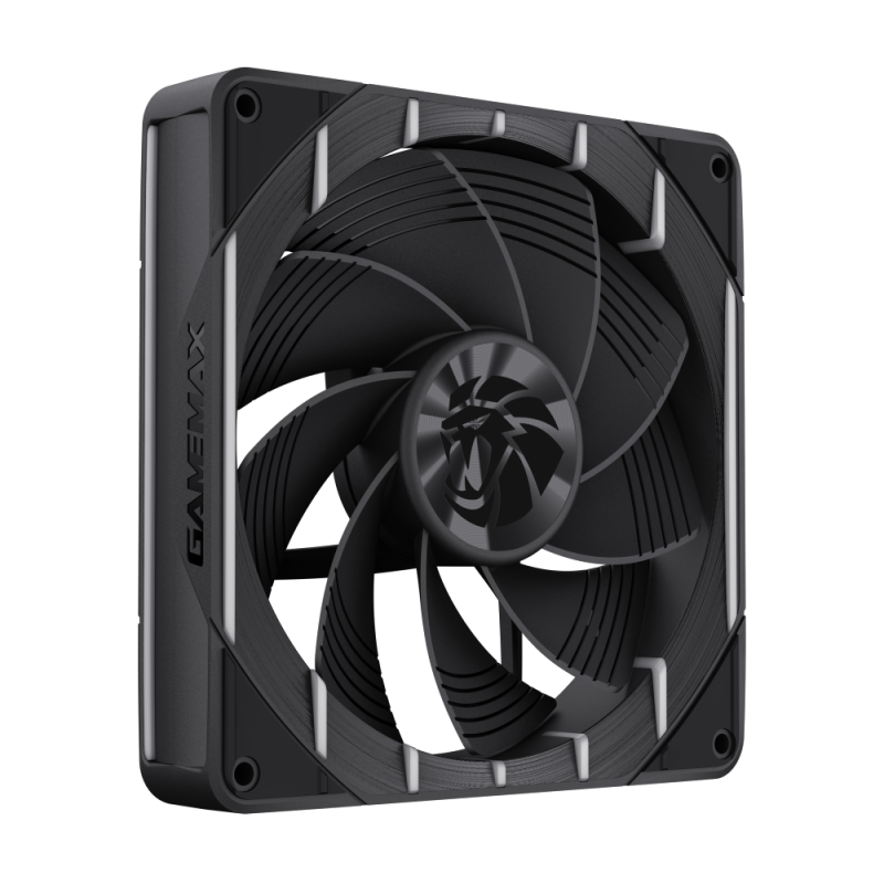 Gamemax Case Fan | TORNADO T14 ARGB-R | Melns