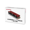 AXAGON | Pasīvs alumīnija dzesētājs visām M.2 SSD, izmērs 2280, augstums 12 mm | CLR-M2