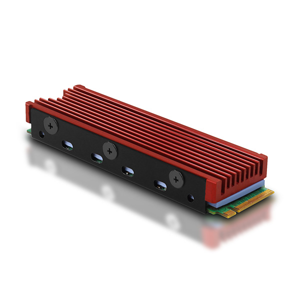 AXAGON | Pasīvs alumīnija dzesētājs visām M.2 SSD, izmērs 2280, augstums 12 mm | CLR-M2