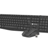 Natec | Keyboard and Mouse | Squid 2in1 Bundle | Keyboard and Mouse Set | Wireless | Wireless connection | US | Black