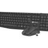 Natec | Keyboard and Mouse | Squid 2in1 Bundle | Keyboard and Mouse Set | Wireless | Wireless connection | US | Black
