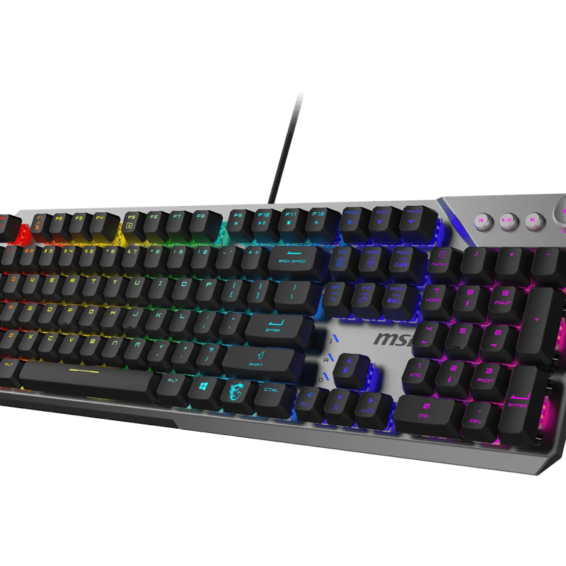 MSI STRIKE 600 V2 SILENT | Gaming keyboard | Wired | US | Mechanical - Silent