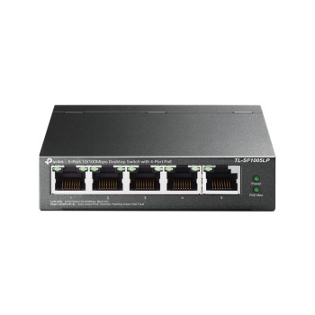 TP-LINK | Switch | TL-SF1005LP | Nenodrošināms | Galda | 10/100 Mbps (RJ-45) portu skaits 5 | Power over Ethernet (PoE) portu skaits 4 | Barošanas avots Ārējais