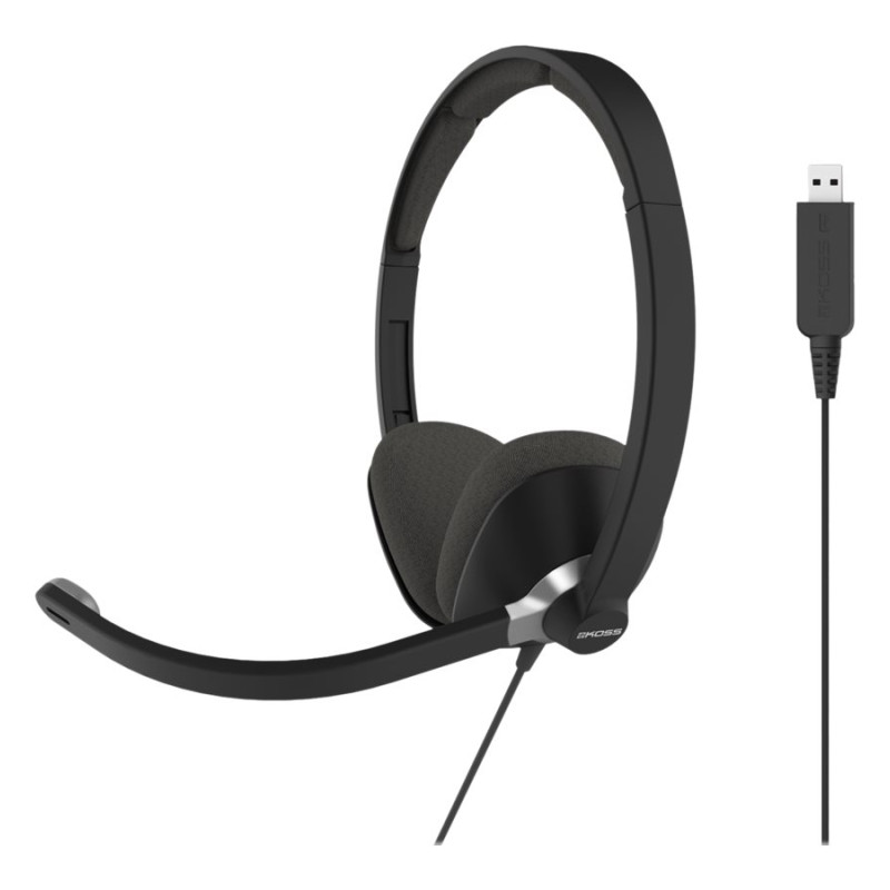 Koss | USB Communication Headsets | CS300 | Yes | Wired | On-Ear | USB