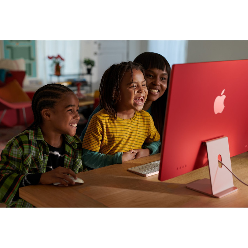 Apple iMac 24” 4.5K Retina, Apple M4 10C CPU, 10C GPU/16GB/512GB SSD/Rozā/RUS | Apple
