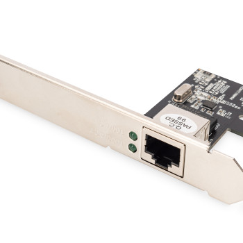 Digitus | Gigabitu Ethernet PCI Express karte 32 bitu, zema profila kronšteins, Realtek RTL8111H | DN-10130-1