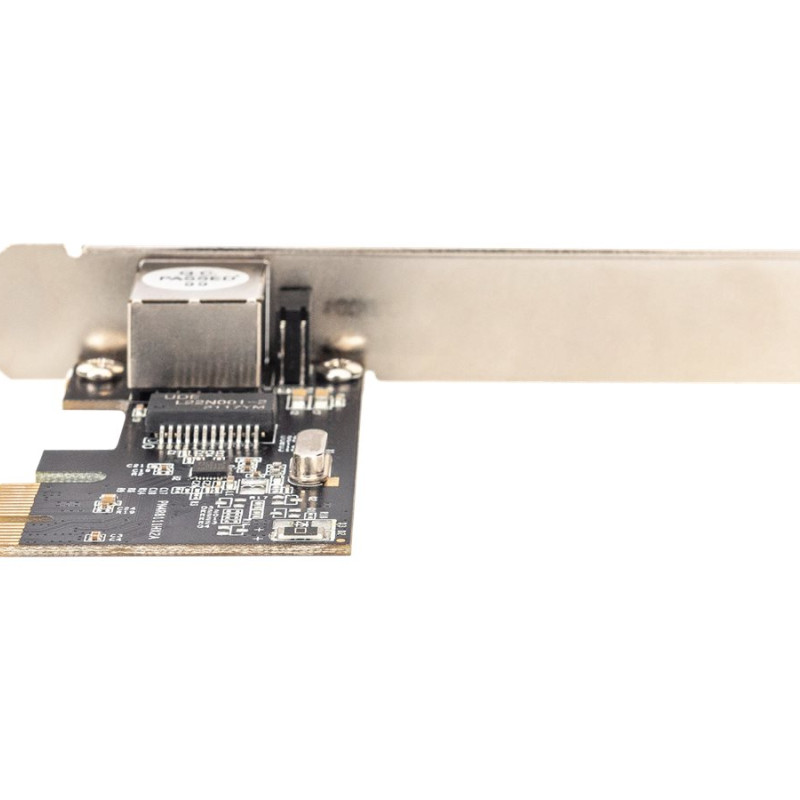 Digitus | Gigabitu Ethernet PCI Express karte 32 bitu, zema profila kronšteins, Realtek RTL8111H | DN-10130-1
