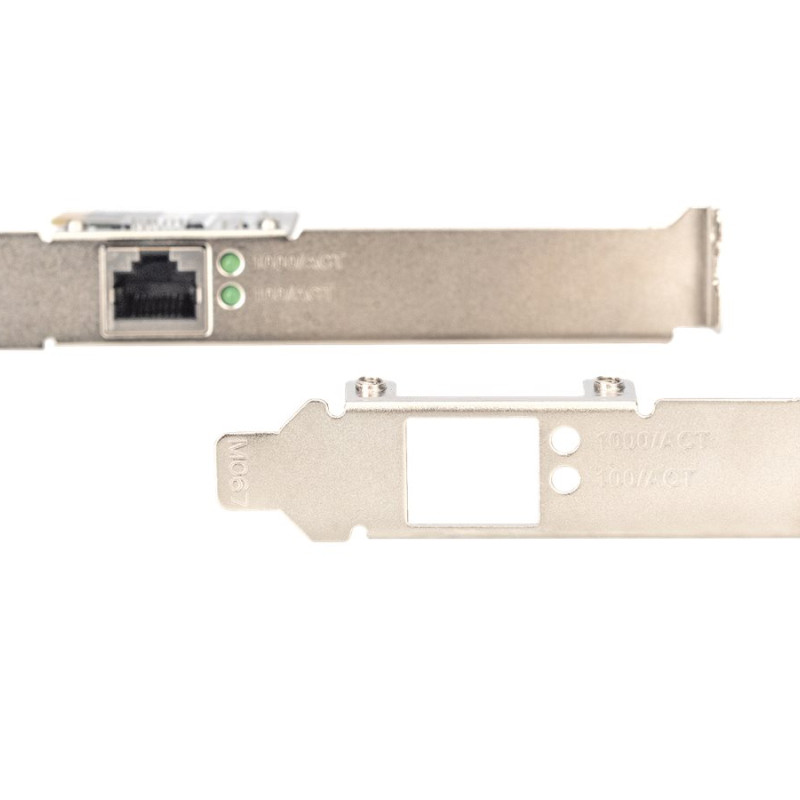 Digitus | Gigabitu Ethernet PCI Express karte 32 bitu, zema profila kronšteins, Realtek RTL8111H | DN-10130-1