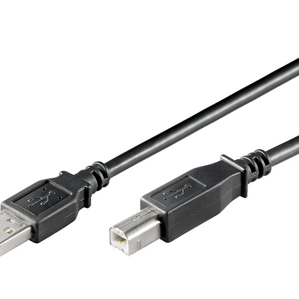 Goobay | USB 2.0 Hi-Speed kabelis | 68900 | USB-C uz USB-B USB 2.0 spraudnis (tips A) | USB 2.0 spraudnis (tips B)